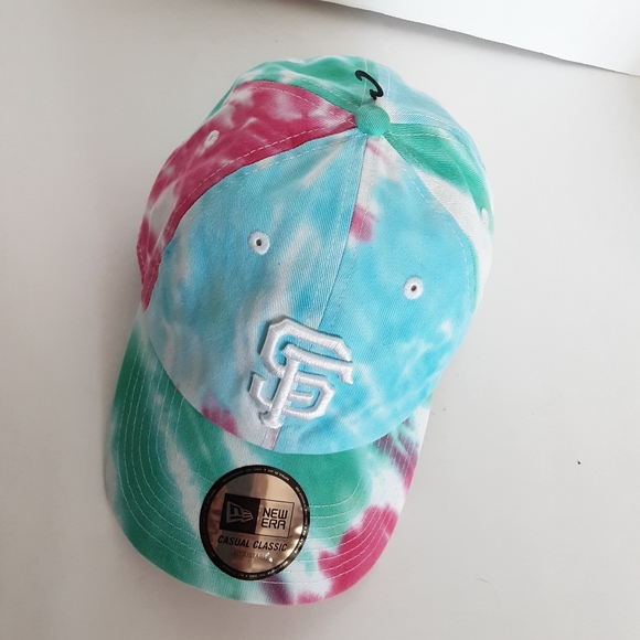 NEW ERA CASUAL CLASSIC SAN FRANCISCO  GIANTS MLB TIE  DYE HAT - Picture 3 of 7